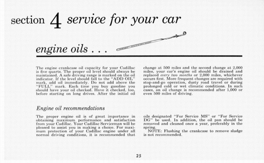 1959 Cadillac Owners Manual Page 42